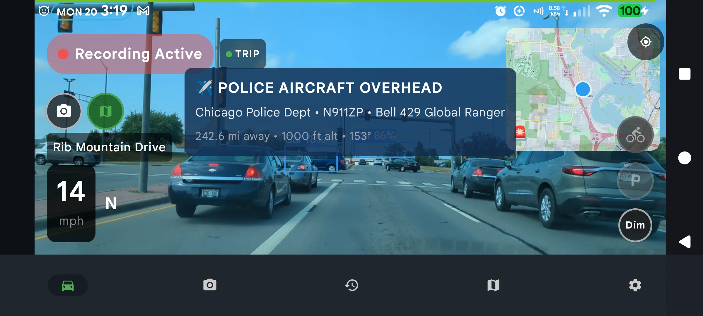 DriveSight Dash Cam screenshot